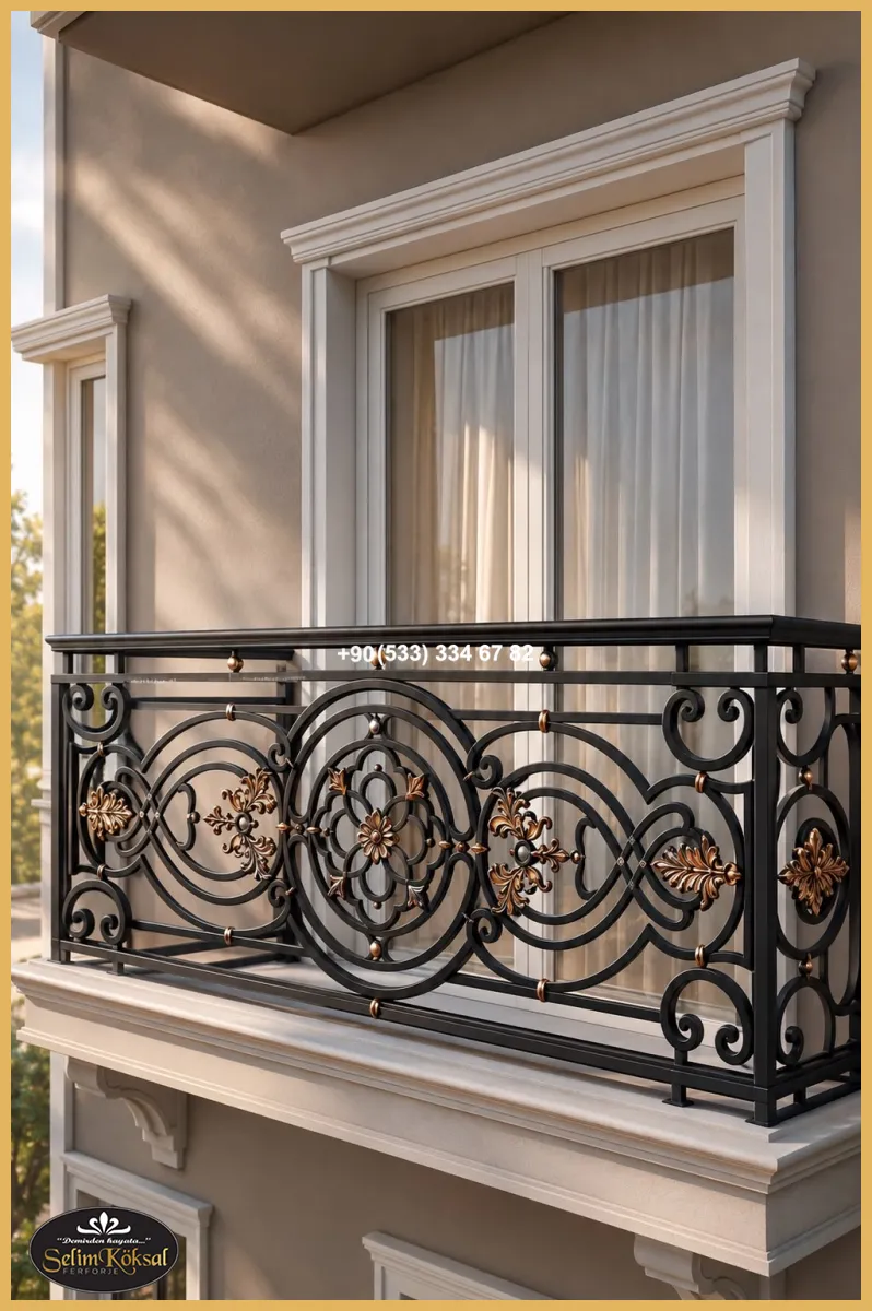 BALKON KORKULUK MODELLERİ-BALKON KORKULUK-FERFORJE BALKON KORKULUK-BALKON KORKULUK ÇEŞİTLERİ