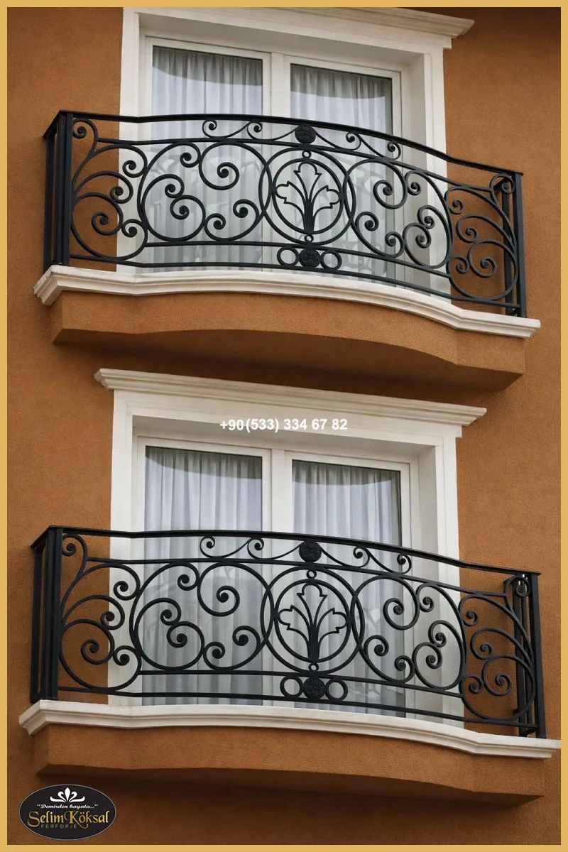 BALKON KORKULUK MODELLERİ-BALKON KORKULUK-FERFORJE BALKON KORKULUK-BALKON KORKULUK ÇEŞİTLERİ