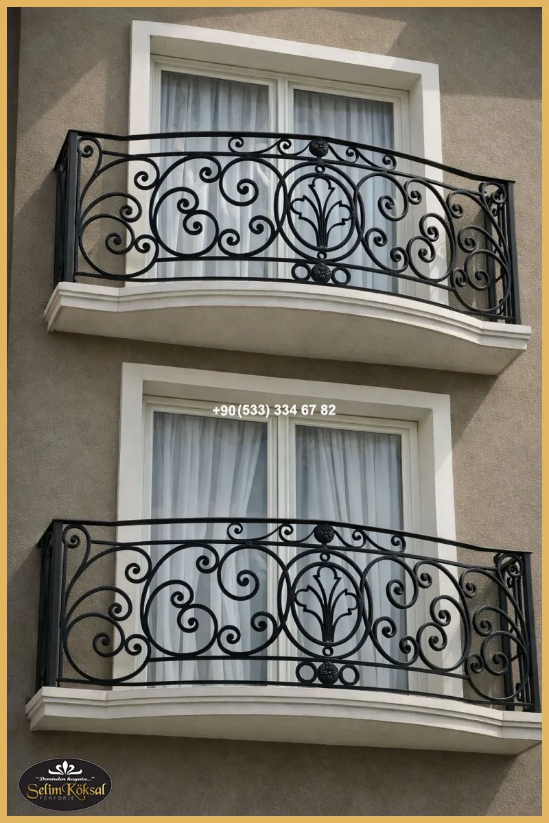 BALKON KORKULUK MODELLERİ-BALKON KORKULUK-FERFORJE BALKON KORKULUK-BALKON KORKULUK ÇEŞİTLERİ