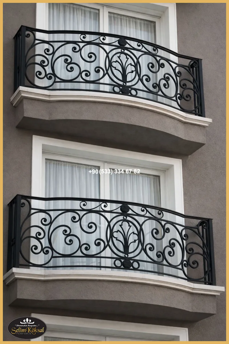 BALKON KORKULUK MODELLERİ-BALKON KORKULUK-FERFORJE BALKON KORKULUK-BALKON KORKULUK ÇEŞİTLERİ