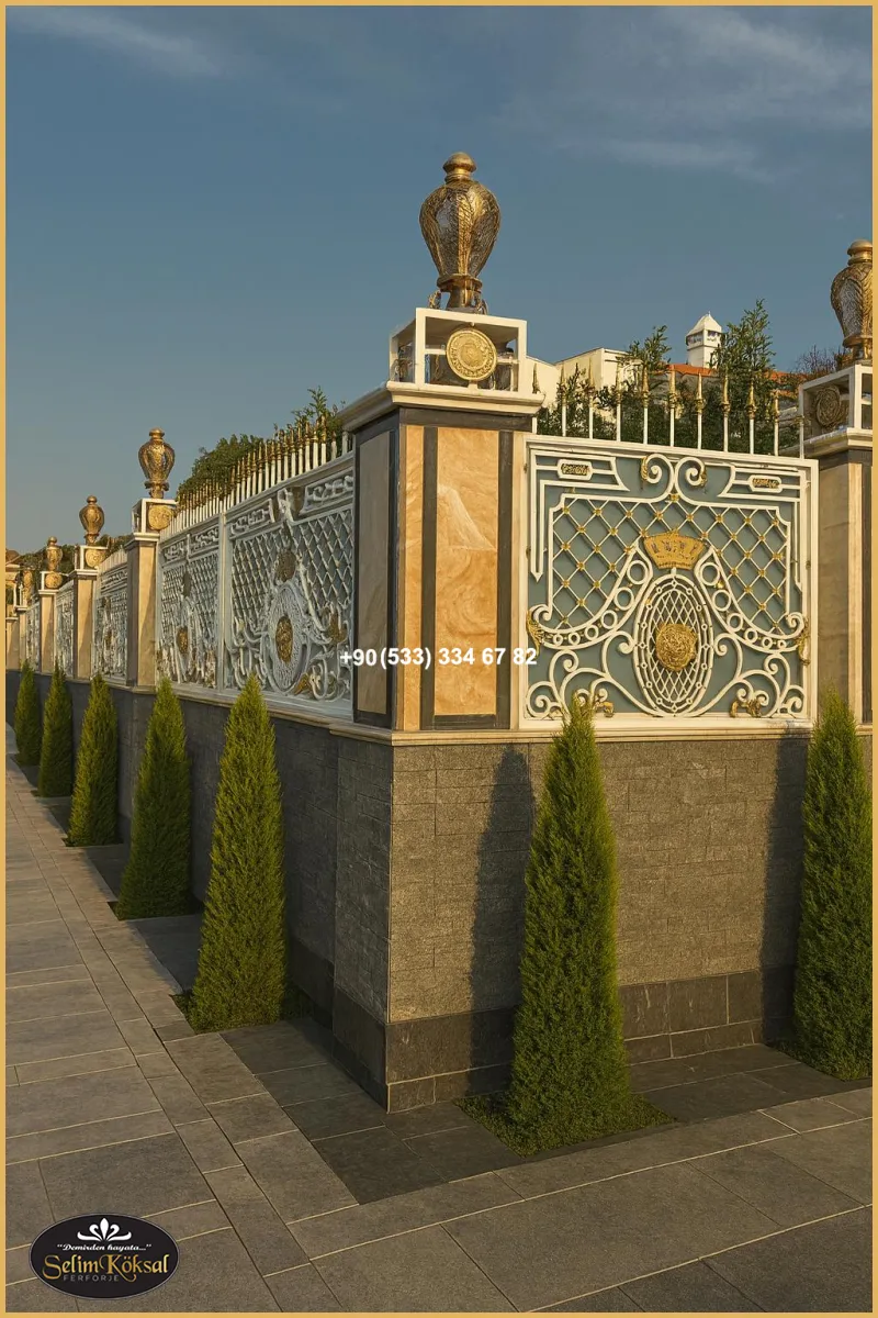 BAHÇE KORKULUKLARI-KORKULUK MODELLERİ-FERFORJE BAHÇE KORKULUĞU