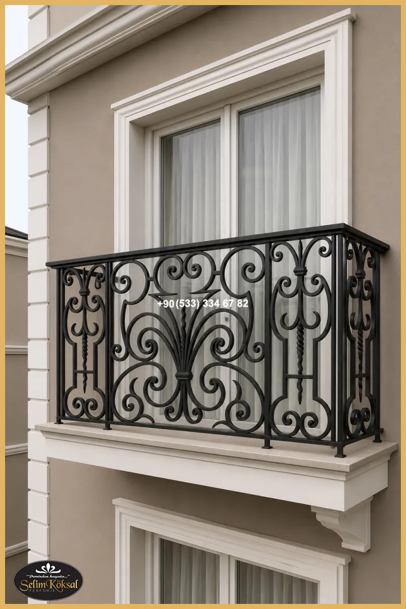 BALKON KORKULUK MODELLERİ-BALKON KORKULUK-FERFORJE BALKON KORKULUK-BALKON KORKULUK ÇEŞİTLERİ