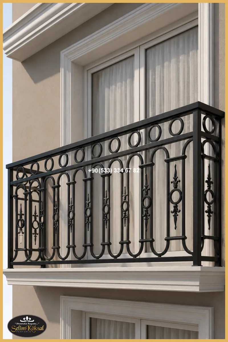 BALKON KORKULUK MODELLERİ-BALKON KORKULUK-FERFORJE BALKON KORKULUK-BALKON KORKULUK ÇEŞİTLERİ