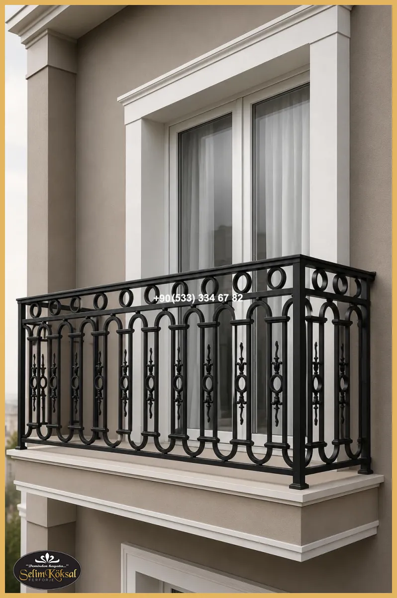 BALKON KORKULUK MODELLERİ-BALKON KORKULUK-FERFORJE BALKON KORKULUK-BALKON KORKULUK ÇEŞİTLERİ