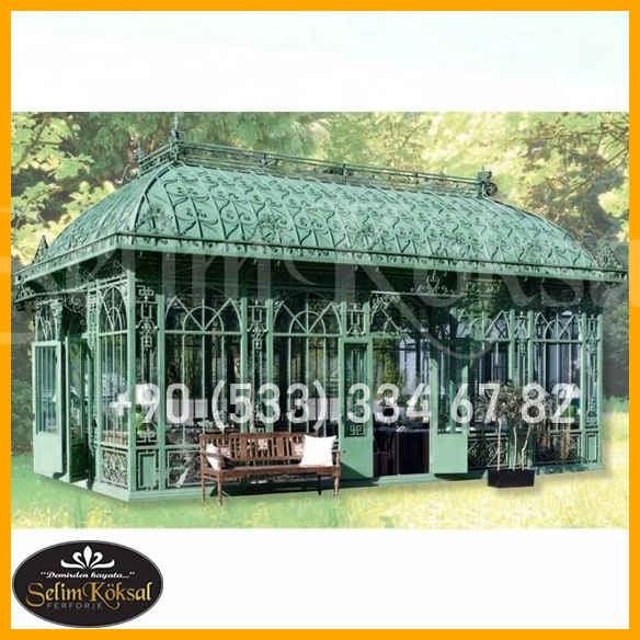 FERFORJE GAZEBO - GAZEBO MODELLERİ - GAZEBO FİYATLARI - KIŞ BAHÇESİ FİYATLARI