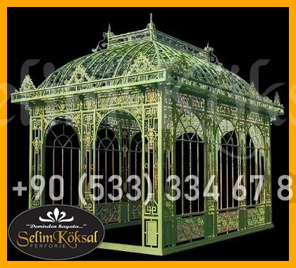 FERFORJE GAZEBO - GAZEBO MODELLERİ - GAZEBO FİYATLARI - KIŞ BAHÇESİ FİYATLARI