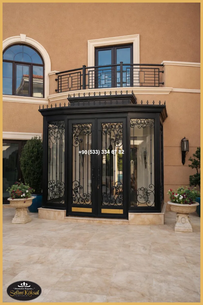 Merdiven korkuluk-merdiven korkuluk modelleri-Ferforje merdiven korkuluk- modern merdiven 