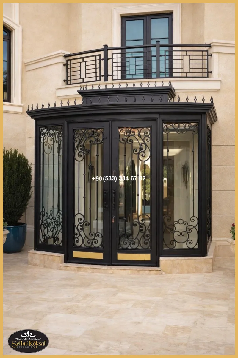 Merdiven korkuluk-merdiven korkuluk modelleri-Ferforje merdiven korkuluk- modern merdiven 